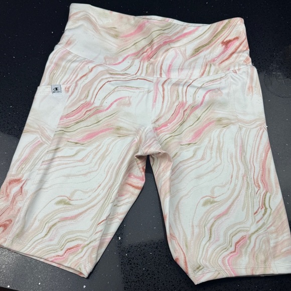 Leggings Women's Multicolor Patterned MIDI  leggings - Picture 1 of 7